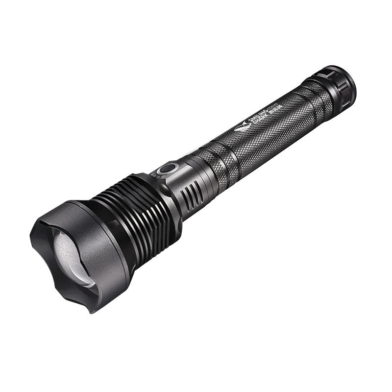 Smiling Shark X92 Super Bright 6000 Lumens Rechargeable Led Torch Flashlight Lighting Torch 10000mAh 15 hours long last