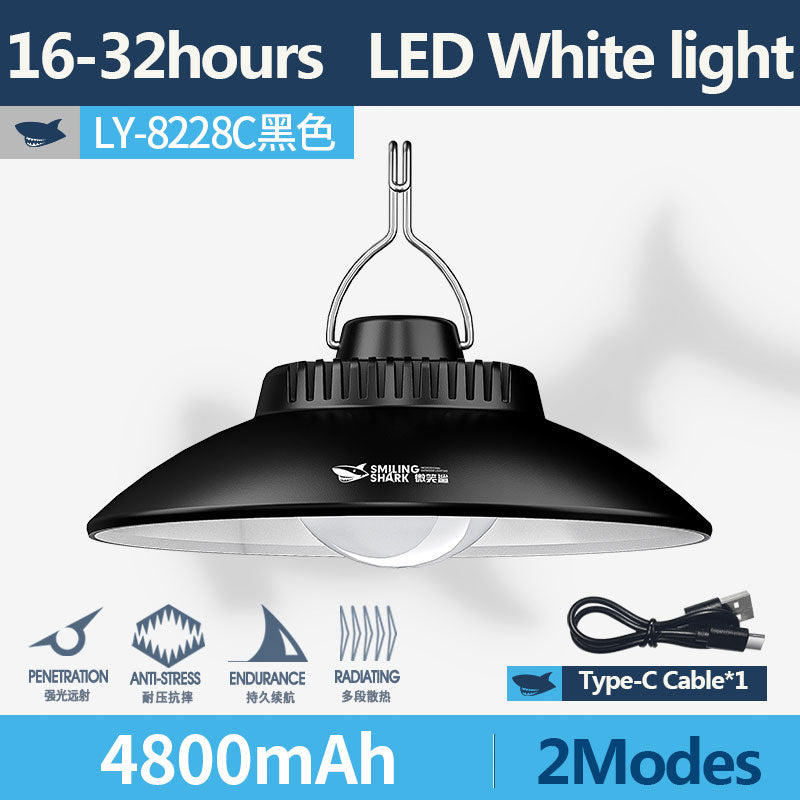 Smiling Shark LY8228 Super Bright Led Lantern Camping Light Lamp 2 Modes Type-c Rechargeable Waterproof