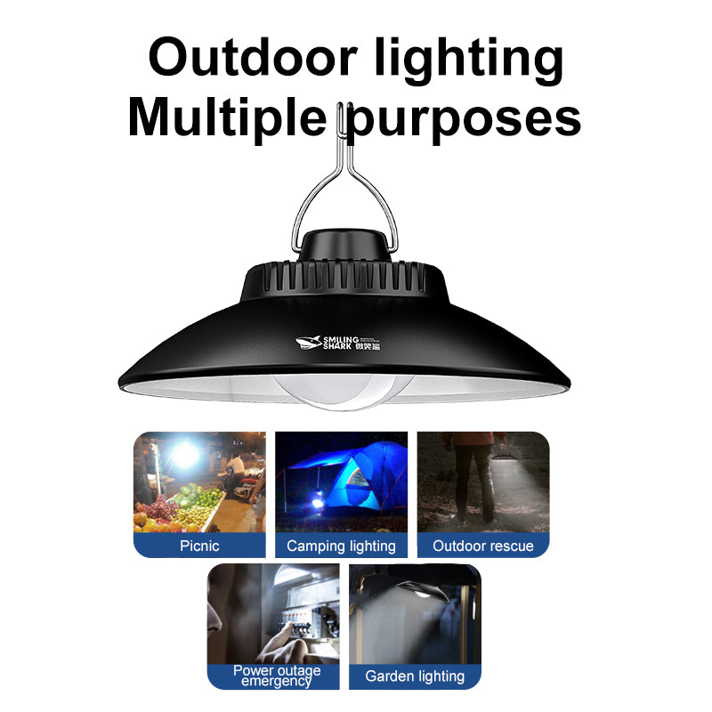 Smiling Shark LY8228 Super Bright Led Lantern Camping Light Lamp 2 Modes Type-c Rechargeable Waterproof