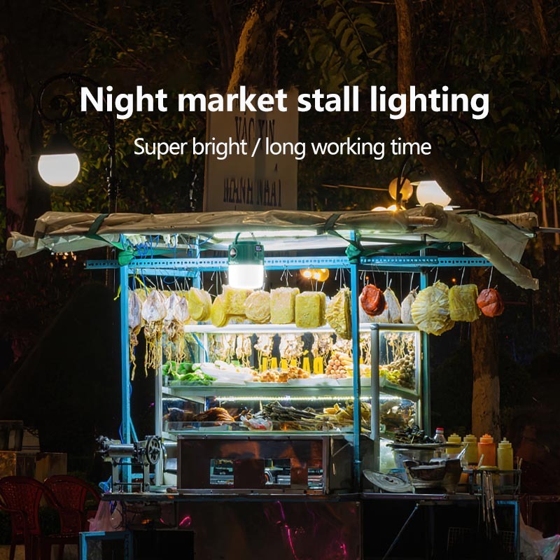 Smiling Shark YJ5801 Solar Led Camping Lantern USB Rechargeable Super Bright Digital Display, 6 Modes, USB Power Bank, Phone Charger with Remote Control