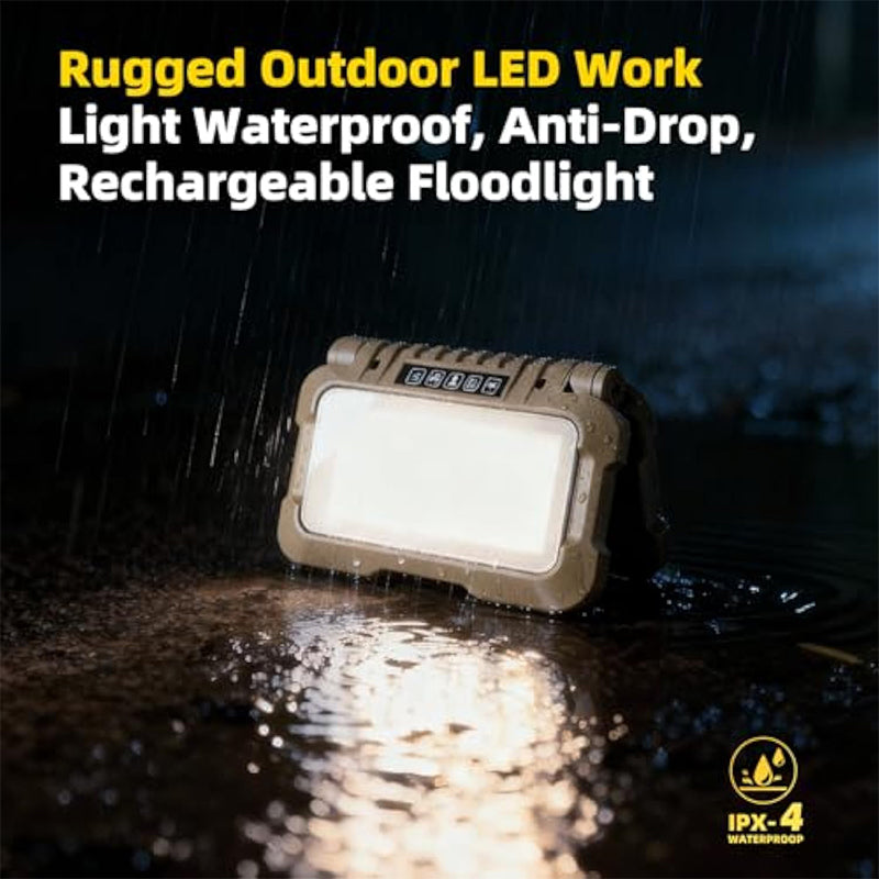 Smiling Shark LY8335 LED Camping Light Dimmable Cordless Foldable With Triple Sources and Hooks