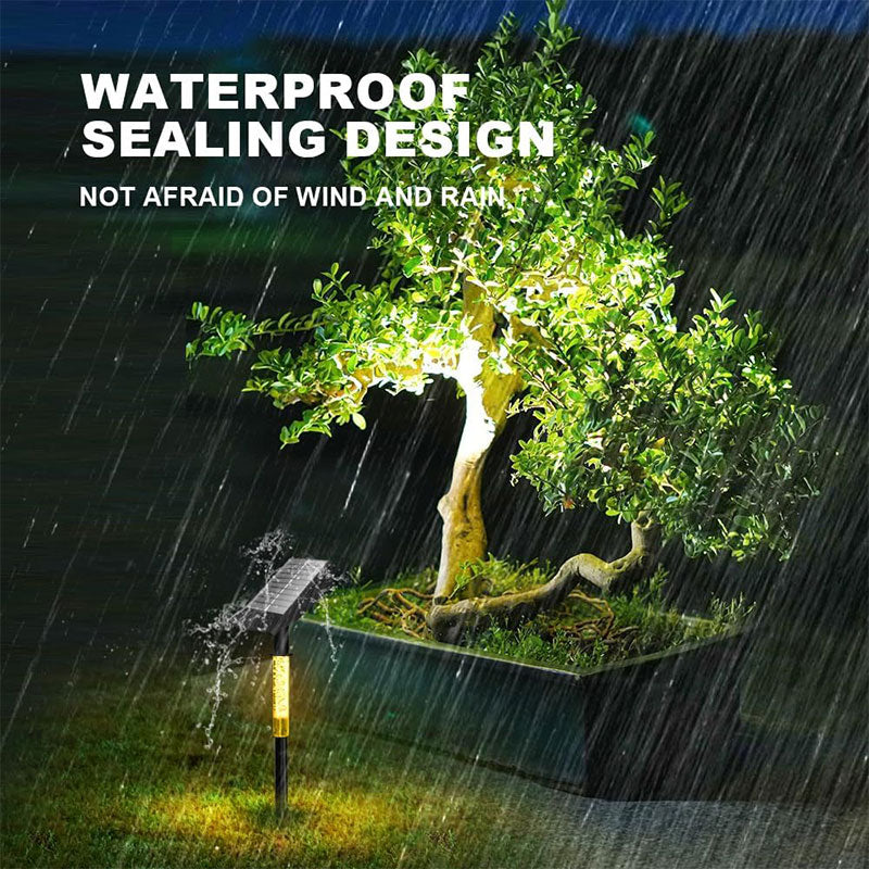 Smiling Shark 2 LED Beads Waterproof Outdoor Garden Solar Spotlight-3031