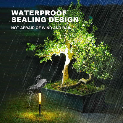 Smiling Shark 2 LED Beads Waterproof Outdoor Garden Solar Spotlight-3031