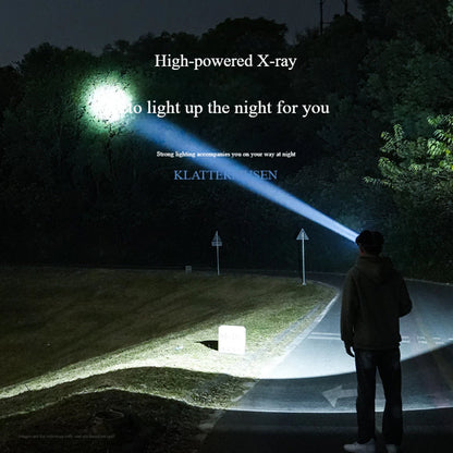 Smiling Shark 0168D 2000LM Sensor Headlamp Red /White Light, USB-C Rechargeable Waterproof Headlight