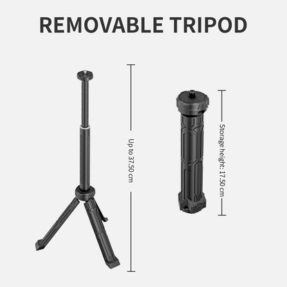 Smiling Shark LY8335 LED Camping Light Dimmable Cordless Foldable With Triple Sources and Hooks