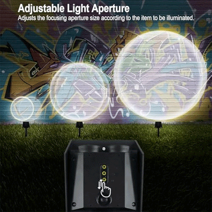 Smiling Shark 2 LED Beads Waterproof Outdoor Garden Solar Spotlight-3031