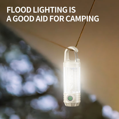 Smiling Shark Ly-8265 Waterproof 6 Modes USB-C Rechargeable LED Camping Light