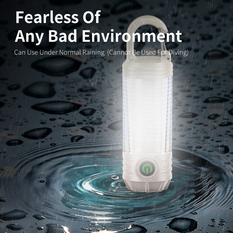 Smiling Shark Ly-8265 Waterproof 6 Modes USB-C Rechargeable LED Camping Light