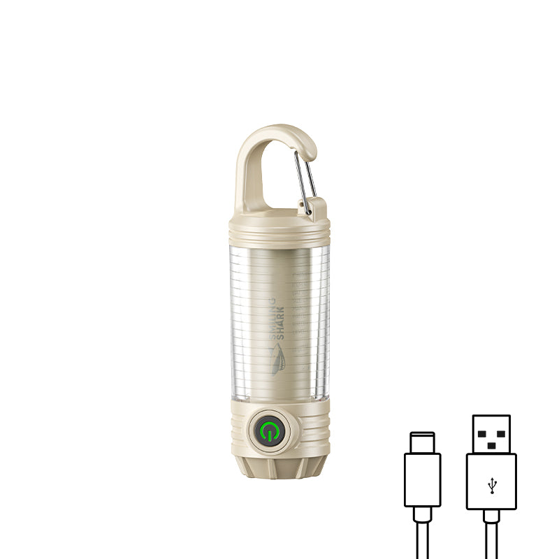 Smiling Shark Ly-8265 Waterproof 6 Modes USB-C Rechargeable LED Camping Light