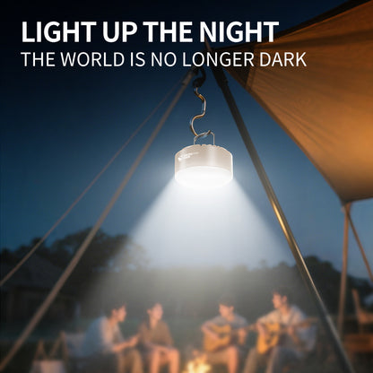 Smiling Shark Waterproof Rechargeable LED Camping Lantern Camping Light With Magnetic