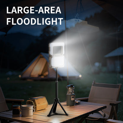 Smiling Shark LY8335 LED Camping Light Dimmable Cordless Foldable With Triple Sources and Hooks