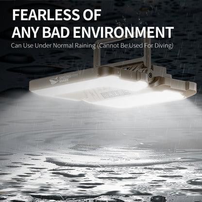 Smiling Shark LY8335 LED Camping Light Dimmable Cordless Foldable With Triple Sources and Hooks