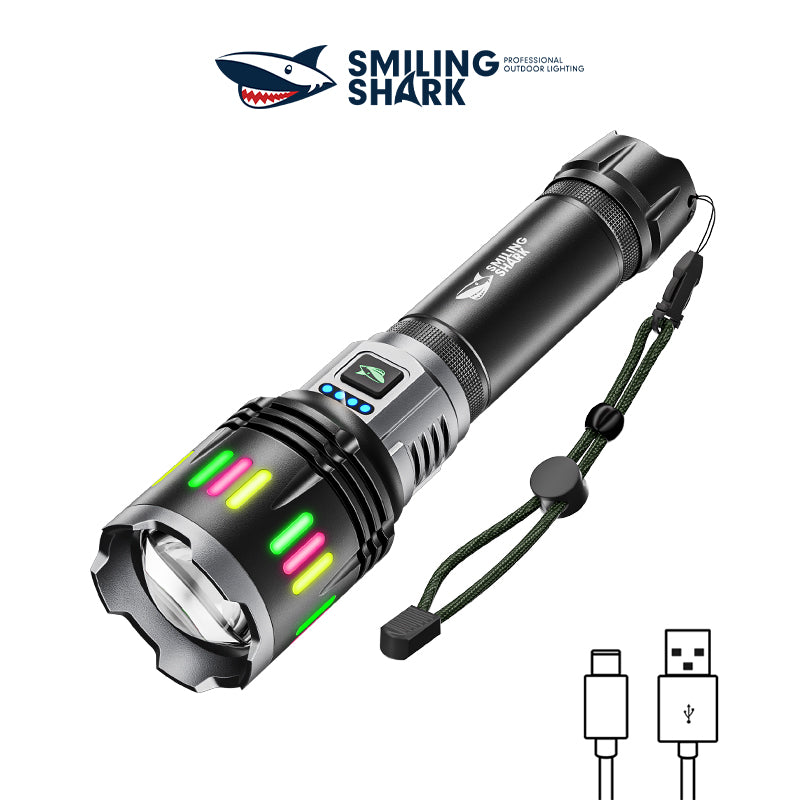 SmilingShark SD5270 Powerful Torch Light Super Bright M80 8400lm