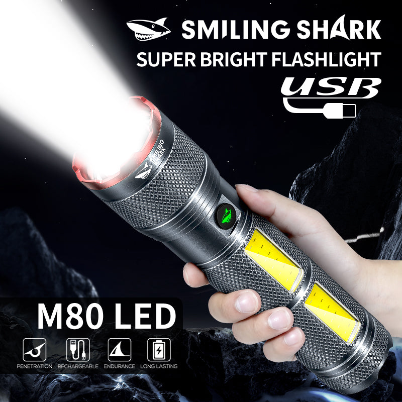 SmilingShark SD5299 Powerful Torch Light Super Bright Heavy Duty