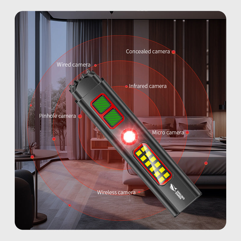 Smiling Shark Self-Defense Torch Arc Electric Shocker Led Flashlight-5381A