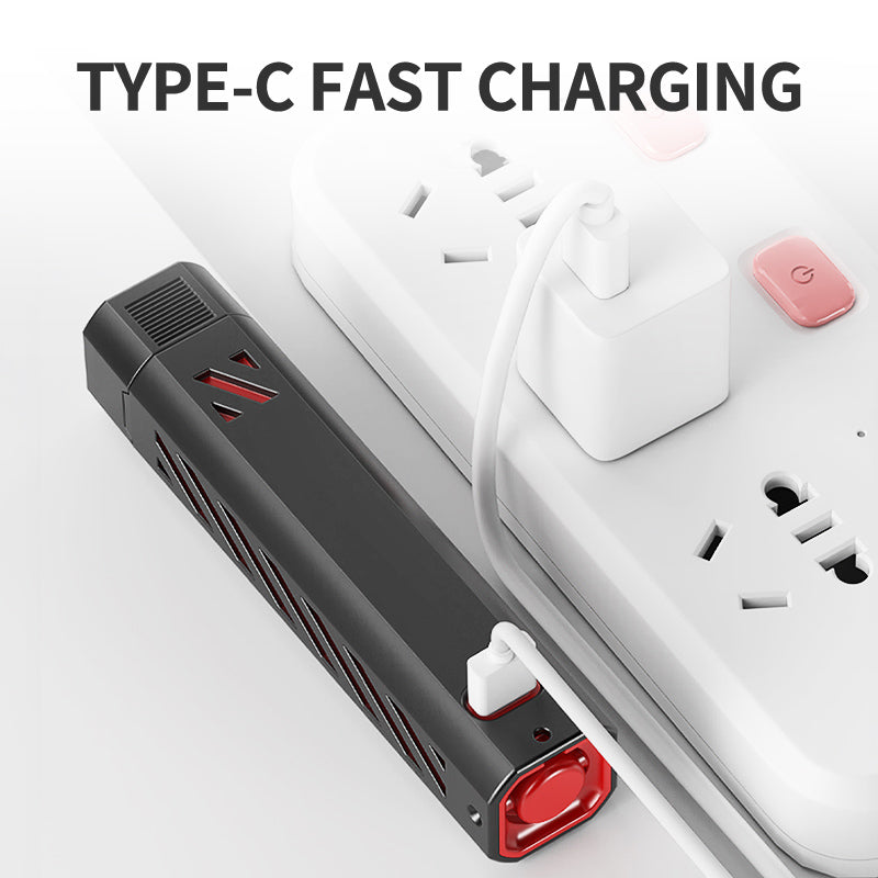 Smiling Shark Self-Defense Torch Arc Electric Shocker Led Flashlight-5381A