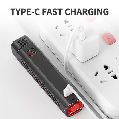 Smiling Shark Self-Defense Torch Arc Electric Shocker Led Flashlight-5381A