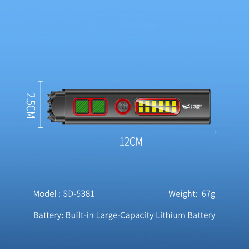 Smiling Shark Self-Defense Torch Arc Electric Shocker Led Flashlight-5381A