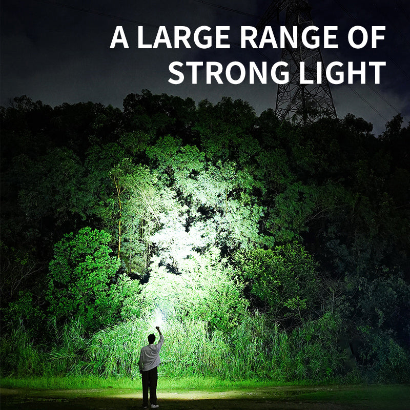 Smiling Shark Self-Defense Torch Arc Electric Shocker Led Flashlight-7159