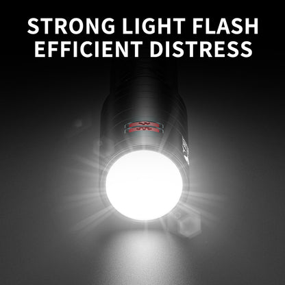 Smiling Shark Self-Defense Torch Arc Electric Shocker Led Flashlight-7159