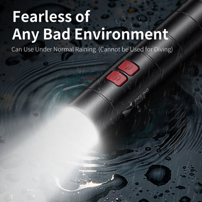 Smiling Shark Self-Defense Torch Arc Electric Shocker Led Flashlight-7159