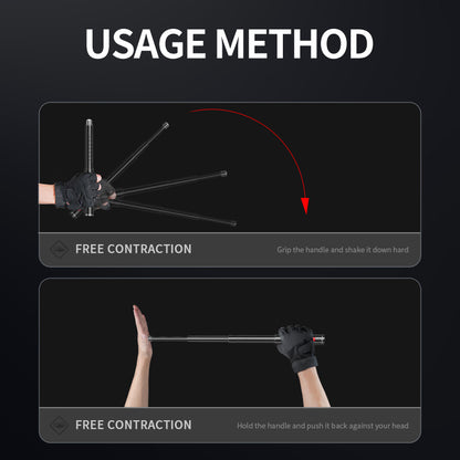 Smiling Shark Self-Defense Torch Arc Electric Shocker Led Flashlight-7159