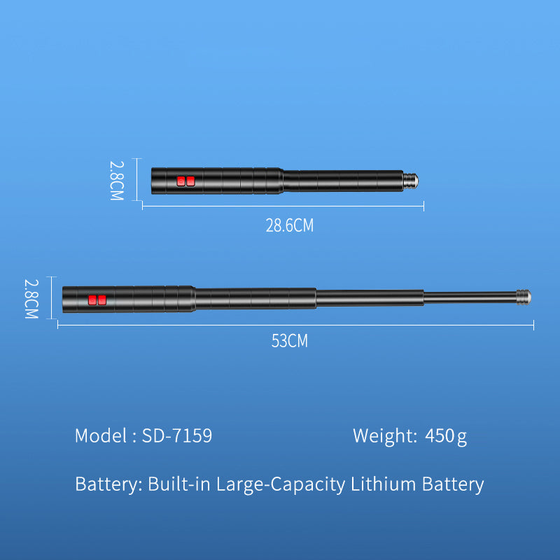 Smiling Shark Self-Defense Torch Arc Electric Shocker Led Flashlight-7159
