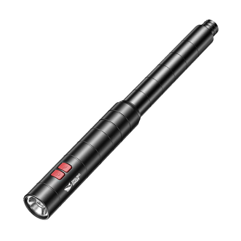 Smiling Shark Self-Defense Torch Arc Electric Shocker Led Flashlight-7159
