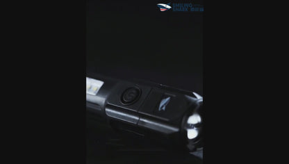 Smiling Shark SD1005 Usb Rechargeable Flashlight Led Torch COB Led Torch With Power Bank Function